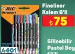 BİC FİNELİNER KALEM 8'Lİ BİC FİNELİNER KALEM 8'Lİ